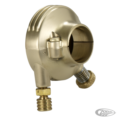 Throttle housing satin brass (DE)