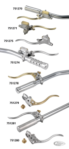 K-Tech Deluxe m/c 12mm satin aluminum