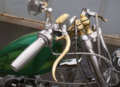 K-Tech Deluxe cable clutch polish alu/br