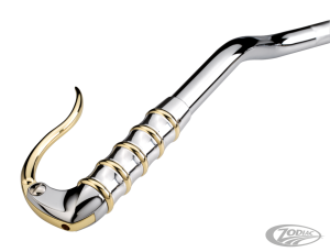 K-Tech vintage grip inverted Pol.Alu/brs (DE)