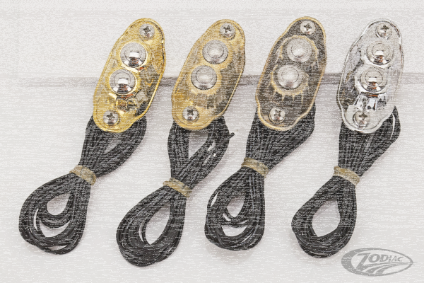 K-Tech Deluxe 2 button switch brass raw (DE)