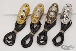 K-Tech Deluxe 2 button switch chrome sat