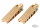 K-Tech forged satin brass knurled pegs (DE)