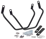 Black Saddle Bag Supports FXDB09-17