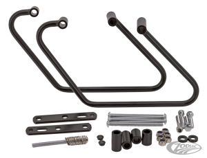 Black Saddle Bag Supports XL04-up (DE)