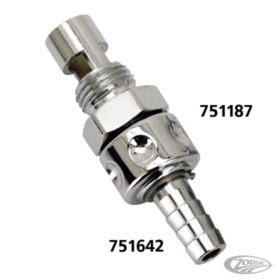 K-Tech petcock for S&S Super E/G chrome (DE)
