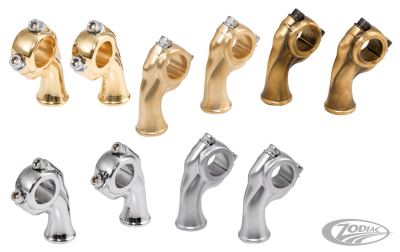 K-Tech Deluxe risers polished brass (DE)