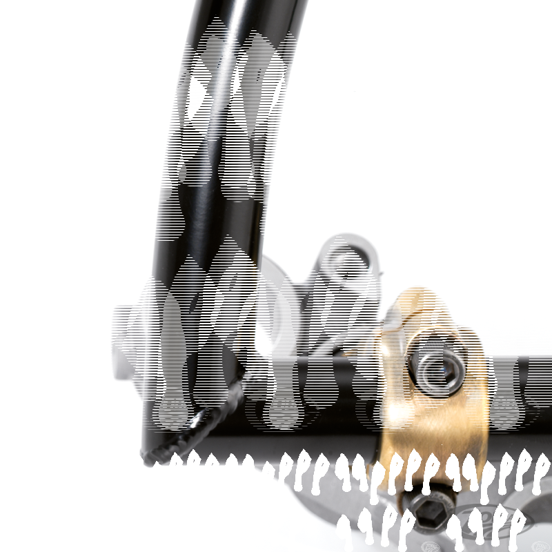 K-Tech Deluxe risers chrome (DE)