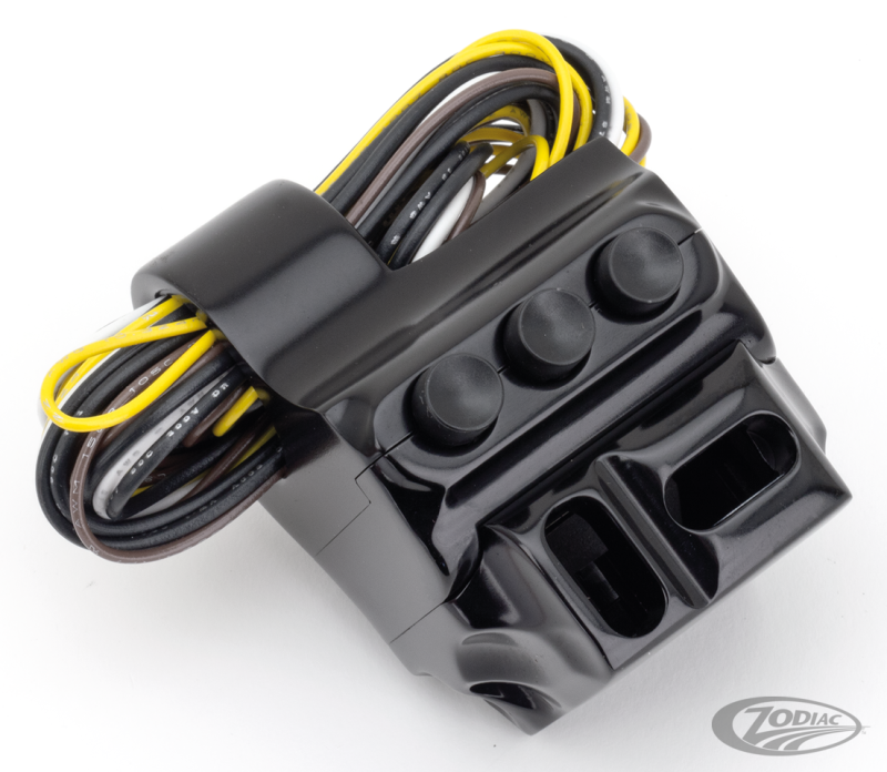 PM Black 5 button housing Cable clutch (DE)