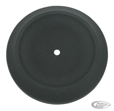 S&S Black Dished Bobber billet a/c cover (DE)
