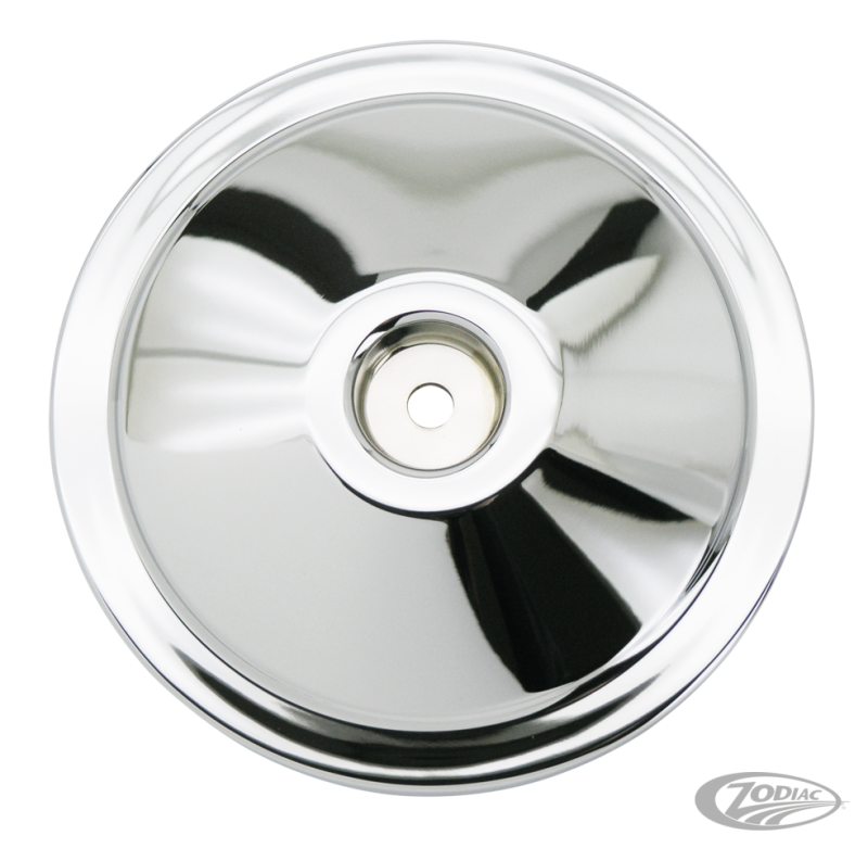 S&S Chr Domed Bobber billet a/c cover (DE)