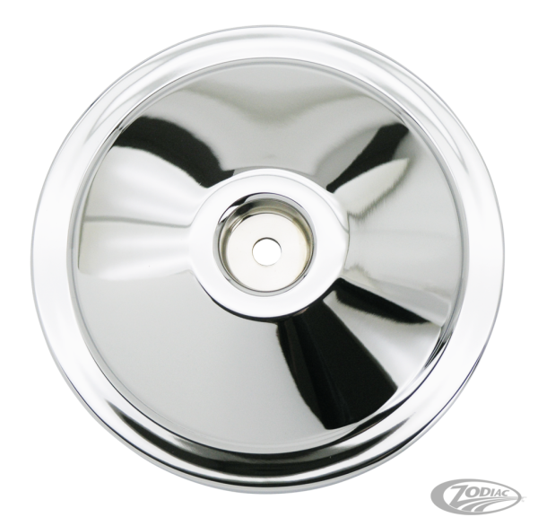 S&S Chr Domed Bobber billet a/c cover (DE)