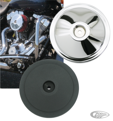 S&S Chr Domed Bobber billet a/c cover (DE)