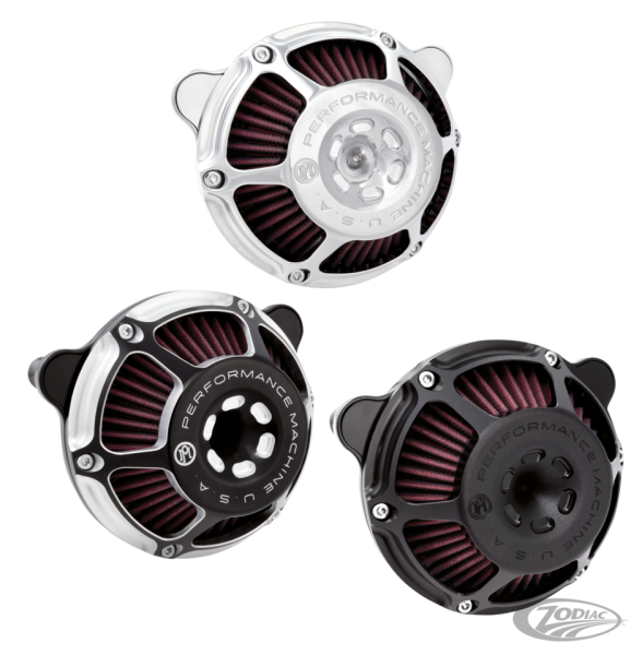 PM Max HP Air Cleaner Chrome XL91-up (DE)
