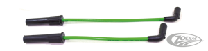 Pro 8mm plug wires XG15-20 Green (DE)