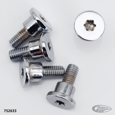 Colony chrome single disc rotor bolts (DE)