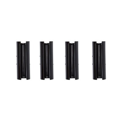 S&S PUSHROD CVR KEEPER SET ME17-up BLACK