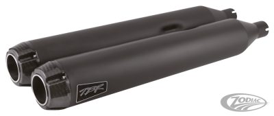 2Bros FLH/T95-16 Dual Slip Ons Carbon BL (DE)