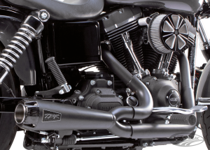 2Bros FXD06-17 2-1 SS CF Race Exhaust Bk (DE)