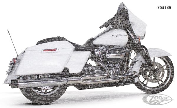 2Bros FLH/T17-up Chr w/ Polish Alu End C (DE)