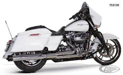 2Bros FLH/T17-up Chr w/ Polish Alu End C (DE)