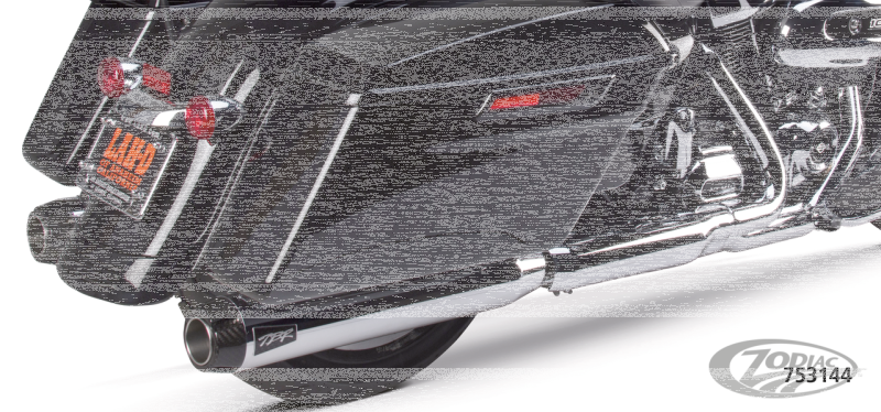 2Bros FLH/T17-up Dual Slip Ons Carbon Ch (DE)