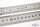 Stainless Steel ruler 50cm/20inch long (DE)