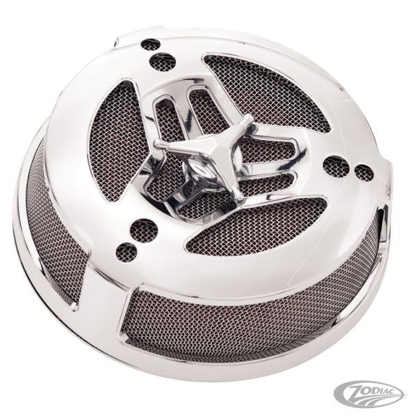 Tri-Bar Air Cleaner Chrome FLH/T08-16 (DE)