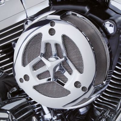 Tri-Bar Air Cleaner Chrome FLH/T08-16 (DE)
