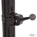 Uni Ball Mnt 7/8"- 2-1/4" dia tubing Blk