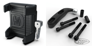 Phone Holder w/o Charger perch mnt Blk (DE)