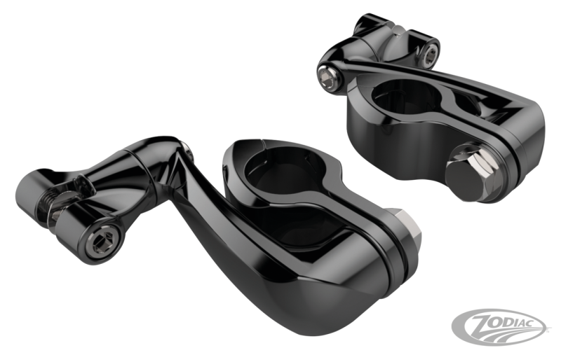 Blk Hnglss Clmps w/ Ext.Arm+Clevis 1-1/4 (DE)