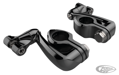 Blk Hnglss Clmps w/ Ext.Arm+Clevis 1-1/4 (DE)
