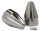 Fluted spike bolt cap et Blk Chr TC99-17 (DE)