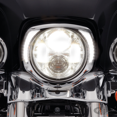 Headlight Bezel Chrome FLH*14-UP (DE)