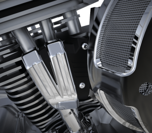 Chrome Servo Harness Cover FLH/T08-16