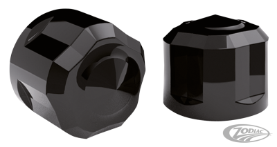 1/4" Diamond Cut Crown Bolt 10pck Black