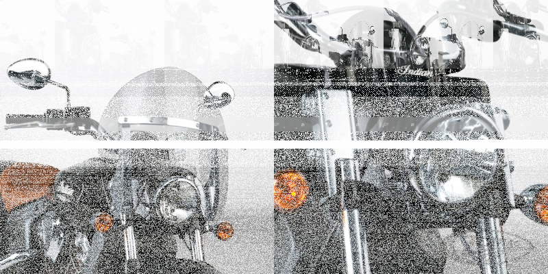 Switchblade Shty kit Indian Scout chrome (DE)