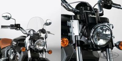 Switchblade Defl kit Indian Scout chrome