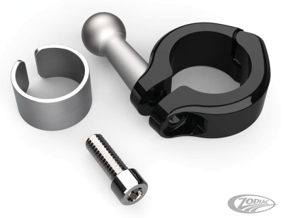 7/8"-1" Bar Mount black