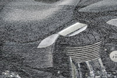 Deflex heat deflectors Indian, chrome (DE)