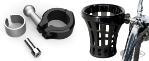 Big Ass Drink Holder Black 7/8-1" Clamp