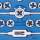 Tap & Die set 110 pieces SAE Tungsten (DE)