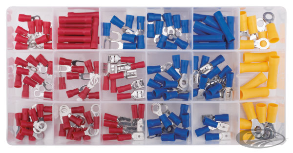 150Pc Cable connector Assortment (DE)