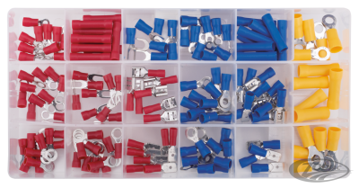 150Pc Cable connector Assortment (DE)