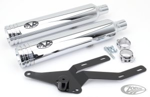 D-Ring Chrome slip-ons FXBB/S-FXLR/S/T (DE)
