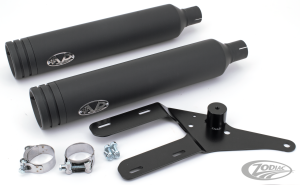 D-Ring Black slip-ons FXST20-up (DE)