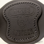 Texas Leather blanket holder black