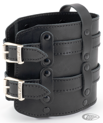 Texas Leather 1L Canister Holder Black (DE)