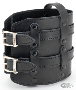 Texas Leather 1L Canister Holder Black (DE)